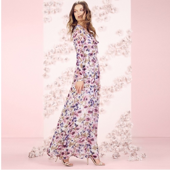 LC Lauren Conrad Dresses & Skirts - LC Lauren Conrad Runway • Floral Maxi Dress